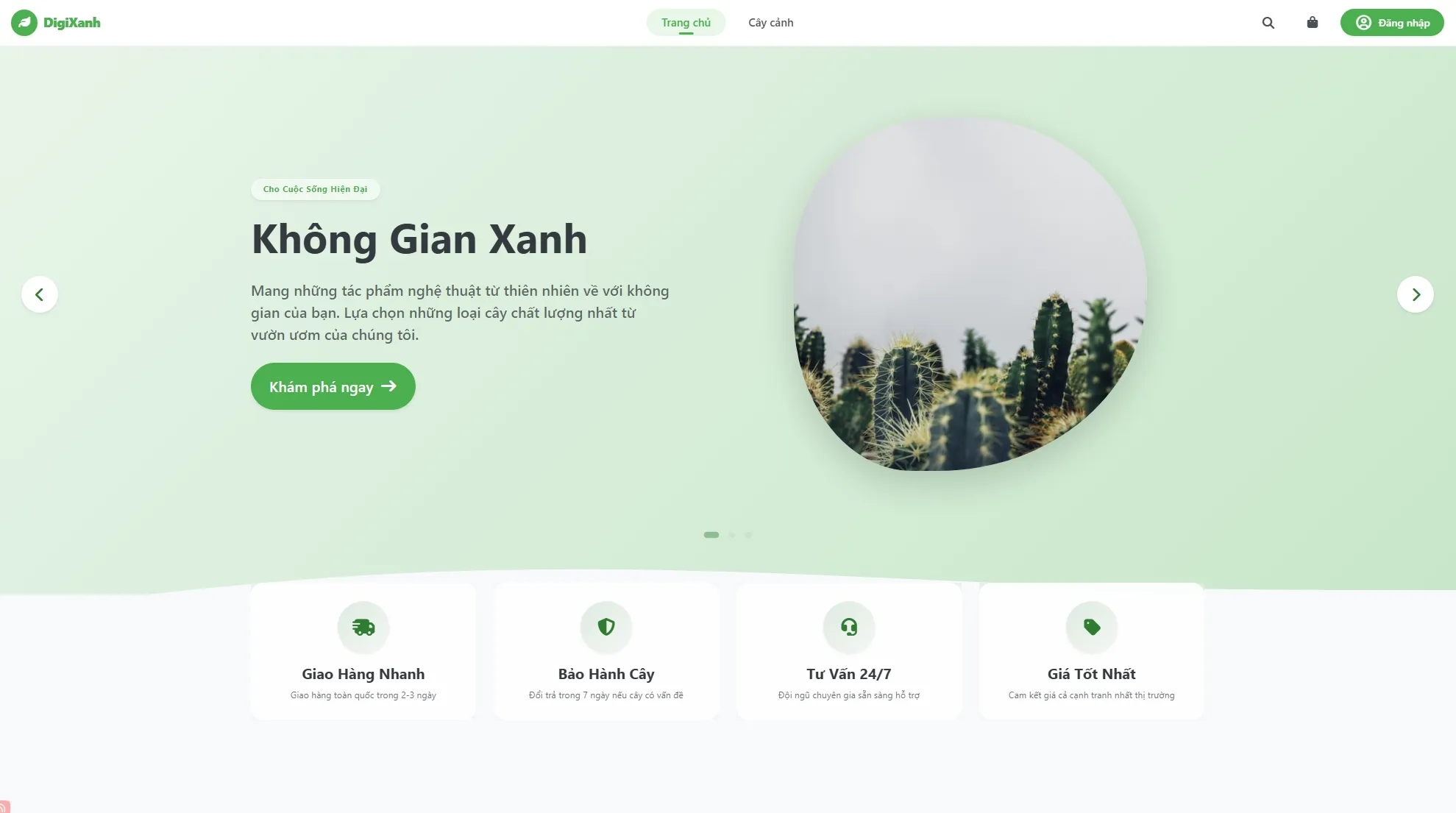 DigiXanh - E-commerce Plant Store